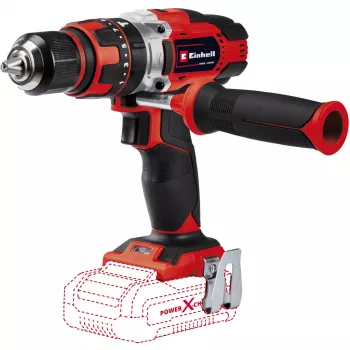 Einhell TE-CD 48 1500 RPM Beklėjinis 1,41 kg Juoda, Raudona