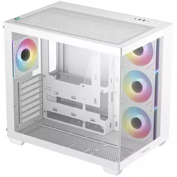 PC Case DeepCool CG530 4F WH Midi Tower Baltas