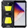 OukiTel G5 išmanusis telefonas, 6 colių ekranas, 4 GB RAM, 128 GB atminties, 6300 mAh baterija, juodos spalvos