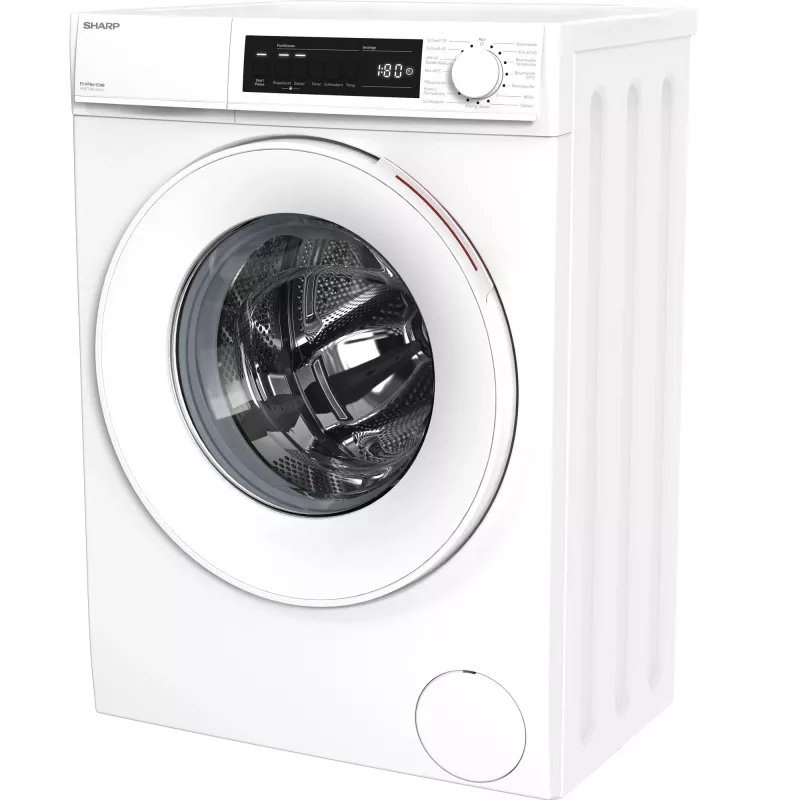 Sharp ES-NFW612CWB-DE skalbimo mašina priekinio įkrovimo 6 kg 1200 aps./min. Balta