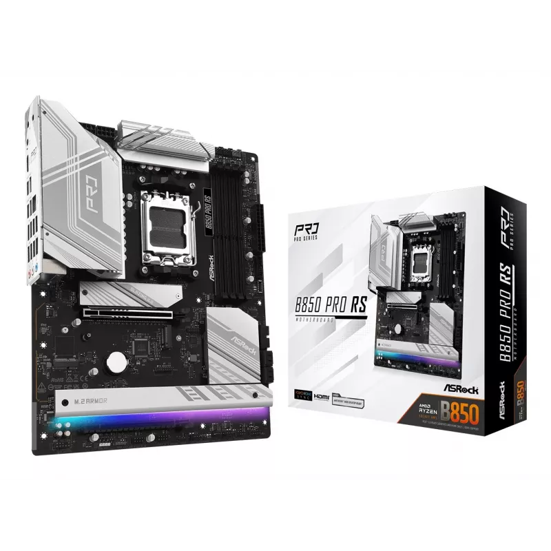 ASRock B850 Pro RS AM5 ATX pagrindinė plokštė