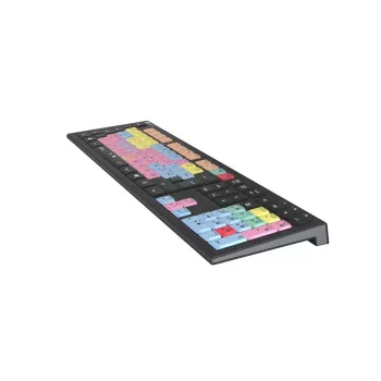 Logickeyboard ASTRA 2 USB AZERTY English Juoda Full-size klaviatūra
