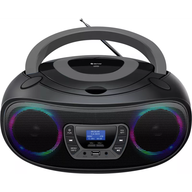 Asmeninis CD grotuvas Denver TDB-212GR Pilkas 3,6 W DAB+ FM