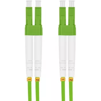 Šviesolaidinis komutacinis kabelis helos LWL 50/125µm OM5 LC 15m Duplex