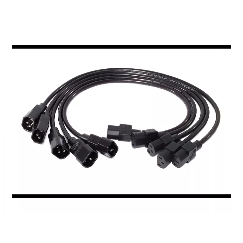 APC maitinimo laido rinkinys (5 vnt.), C13 į C14, 0,6 m
