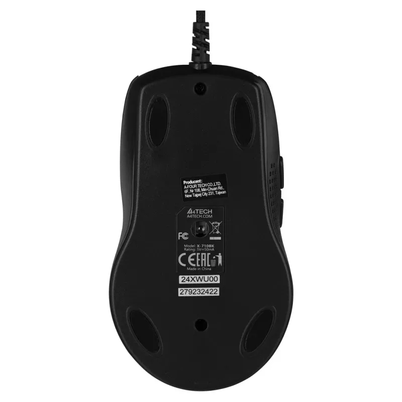 A4 Tech X-710 slankiklio pelė kompiuteriui / MAC 2 krypčių žaidimams