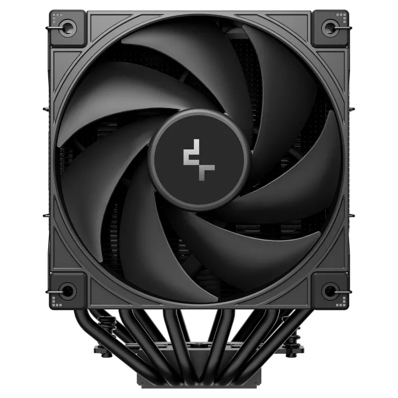 Oro aušintuvas DeepCool AK620 G2, 120 mm ventiliatorius, suderinamas su LGA1700/1200/115x ir AM4/AM5, juodas, 144×127×159 mm