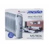 Mesko MS 7806 elektrinis patalpų šildytuvas Alyvinis elektrinis patalpų šildytuvas Vidaus Balta 1200 W