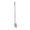Ausinės White Shark GH-2440 Parrot balta/pilka