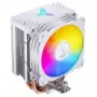 CPU aušintuvas Jonsbo CR-1400E 92mm ARGB Baltas — 92mm ventiliatorius, ARGB apšvietimas, balta apdaila