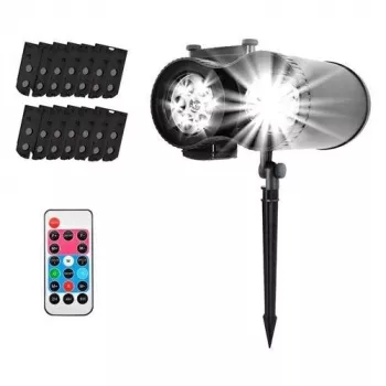 LED projektorius OEM 5902802914729 — 12 skaidrių dekoratyvinis projektorius, LED apšvietimas