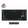 Mechaninė klaviatūra Keychron Q1 Ultra 8K — 75% išdėstymas, USB + RF belaidė + Bluetooth, RGB, juoda