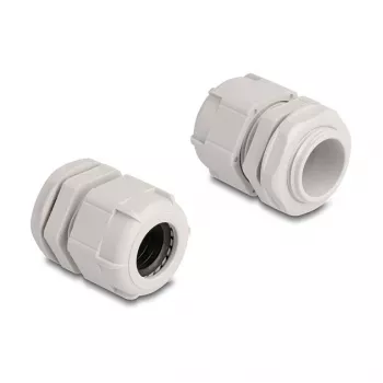Kabelio sandariklis M25 DELOCK 10 vnt., plastikas, pilkas