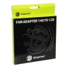 Tvirtinimo komplektas BitsPower BP-FA140120-BK 140 mm ventiliatoriams, juodas