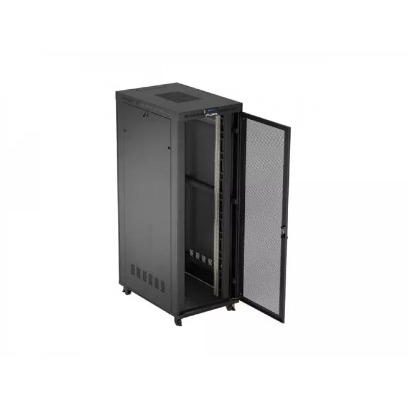 LANBERG FF01-8247-23BL 47U laisvai stovintis stovas, 2343×800×1200 mm, IP20, 165 kg, 1200 kg apkrova