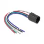 Smeigtukinė jungtis DeLOCK 90793, elektrinio laido jungtis 230V 24mm