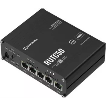 TELTONIKA NETWORKS RUTC50 V2 eSIM 5G/4G/LTE/3G WiFi 6 maršrutizatorius