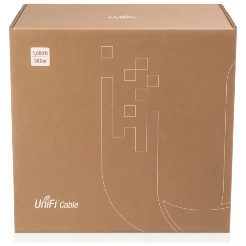 Tinklo kabelis Ubiquiti U-Cable-C6-CMP U/UTP Cat6 305 m Baltas