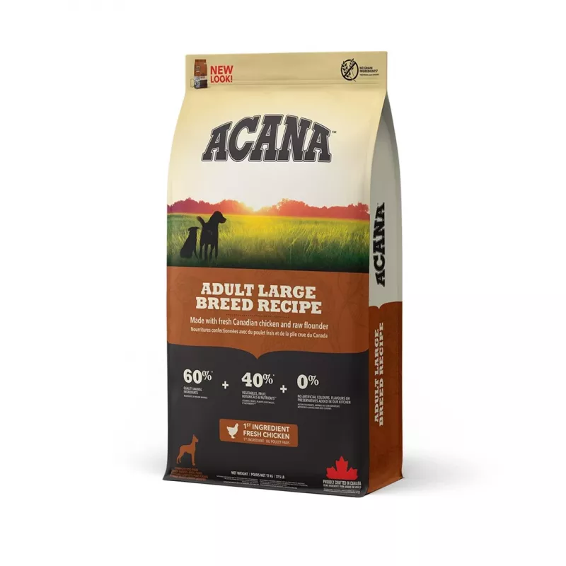 ACANA Dog Adult Large breed - sausas šunų maistas - 17kg