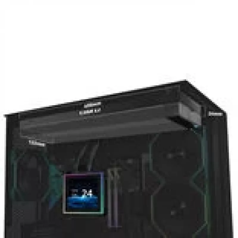 Skysčio aušintuvas „viskas viename“ Lian Li HydroShift II LCD-S 360mm — RGB LCD ekranas, be ventiliatorių