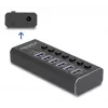 DeLOCK 64326 sąsajų šakotuvas USB 3.2 Gen 2 (3.1 Gen 2) Type-C 10000 Mbit/s juodas