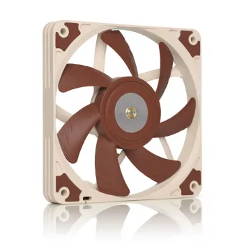 Ventiliatorius Noctua NF-A12x15 FLX — 120 mm plonas 15 mm PC korpuso ventiliatorius, 12 V, 1850 RPM, 94,2 m³/h, 23,9 dB, 3 kontaktų