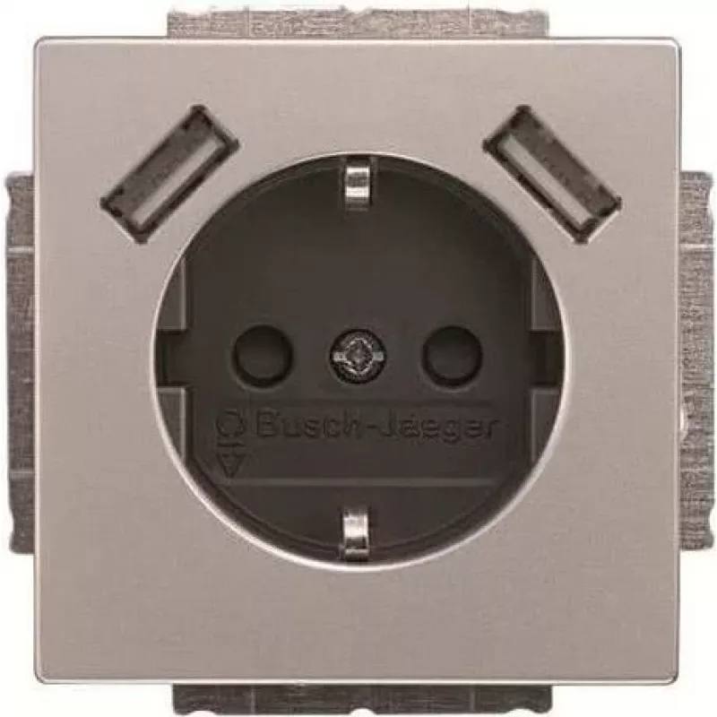 BJ 20 EUCB2USB-866 SCHUKO-/2x USB kištukinis lizdas (2CKA002011A6283)