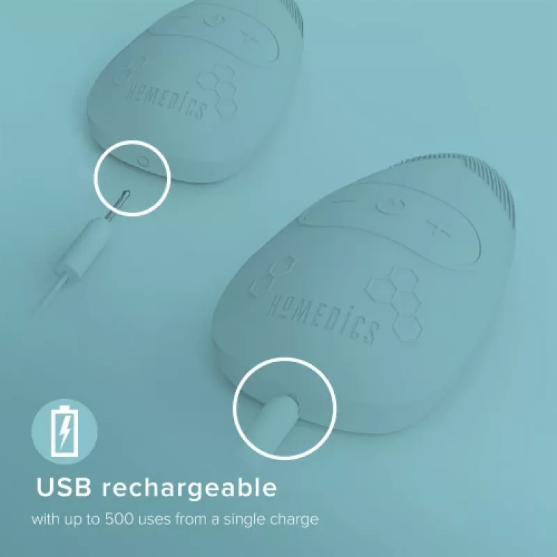 Veido valymo šepetėlis Homedics FAC-350-EUA Honeycomb Silicon, silikoninė korėto tipo galvutė švelniam valymui