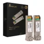 Extralink SFP28 25G 2 pakuotėje | SFP28 modulis | 25 Gbps, LC/UPC dvipusis, 1310 nm, 10 km, vienmodis, DOM tinklo siųstuvas-imtuvas modulis