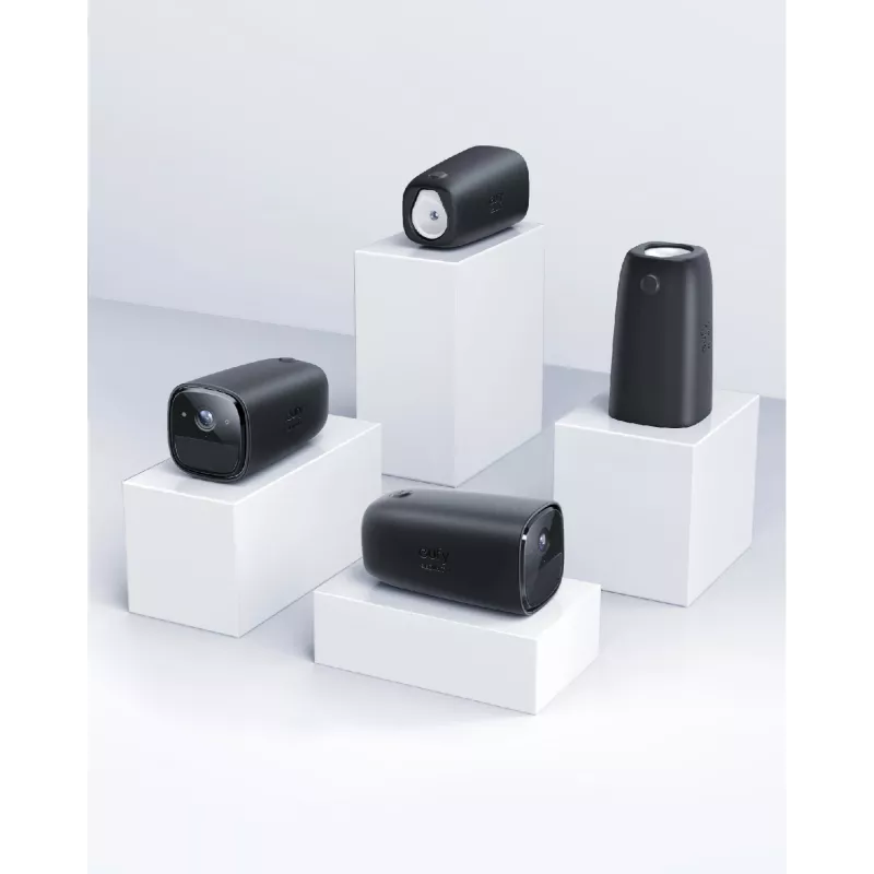 Dangtelis Eufy T8711111 lauko juodas 2 vnt.