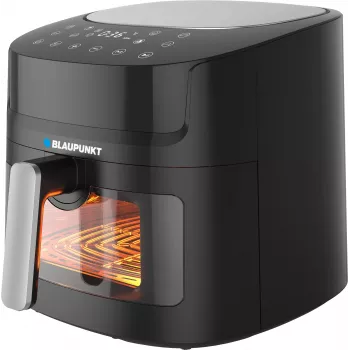 Oro gruzdintuvas BLAUPUNKT AFD712 — 7,2 L talpa, 1800 W, skaitmeninis lietimui jautrus valdymas, 40–200 °C, 60 min laikmatis