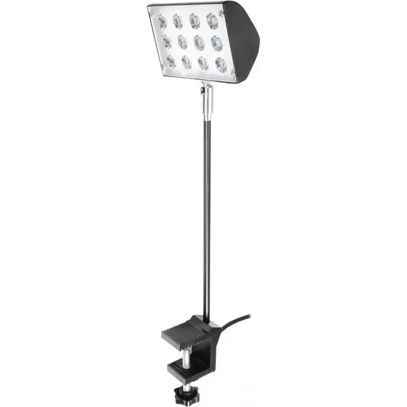LED prožektorius EUROLITE KKL-12 3200K juodas