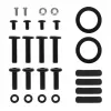 Ergo Office nešiojamojo kompiuterio / monitoriaus stovas, maks. apkrova 20 kg, įstrižainei 13-32, juodas, ER-303 B