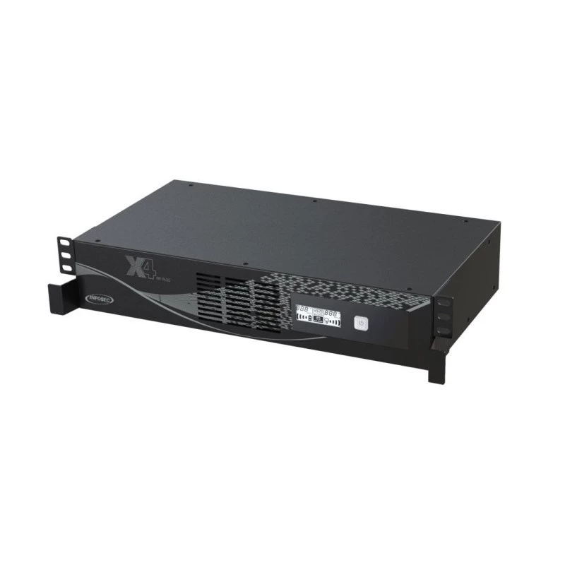 Nepertraukiamo maitinimo šaltinis (UPS) Infosec X4 1000 RM Plus 1 kVA 600 W 10 kintamosios srovės lizdų