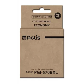 Actis KC-570BK rašalas (pakaitalas Canon PGI-570BK; standartinis; 22 ml; juodas)