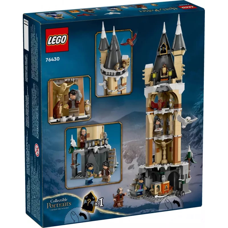 LEGO HARRY POTTER 76430 Hogvartso pilies pelėdų bokštas
