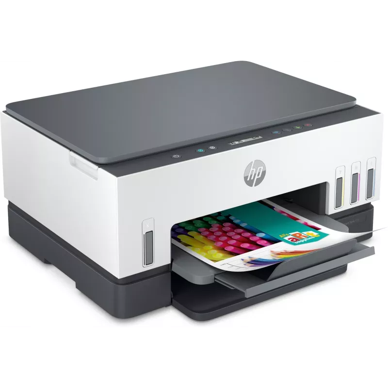Daugiafunkcinis spausdintuvas HP Smart Tank 670 — terminis rašalinis, spalvotas, A4, „Wi‑Fi“ / „Bluetooth“, dvipusis, 4800x1200 DPI