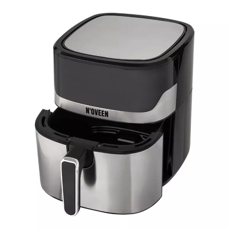 Karšto oro gruzdintuvė NOVEEN AF550 — 6,5 l talpa, 1600 W, iki 200 °C, 8 programos