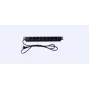 Microconnect CABINETACC23 maitinimo skirstytuvas (PDU) 8 kintamosios srovės lizdai 1U juodas