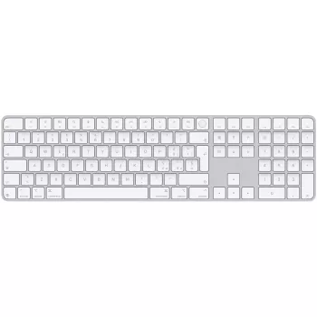 APPLE Magic klaviatūra su Touch ID ir skaitmenine klaviatūra, skirta Mac modeliams su Apple silicio lustu - itališka - balti klavišai