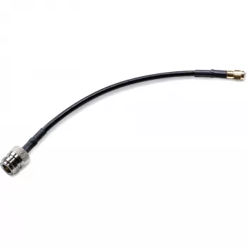Antenos adapteris Lancom Systems AirLancer AN-RPSMA-NJ — RPSMA (kištukas) į N (lizdas), 200 mm, juodas