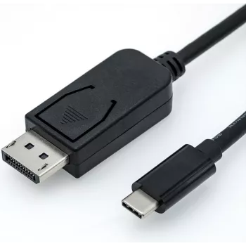 Roline - Išorinis vaizdo adapteris - USB-C 3.1 - DisplayPort - Juodas