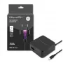 Qoltec 51027 Įkroviklis | 65W | 5-20.3V | 2-3.25A | USB tipo C | PD