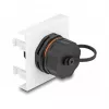 DeLOCK Easy 45 modulis Tinklo RJ45 Cat.6A 45x45mm 1000 Mbit/s Juoda