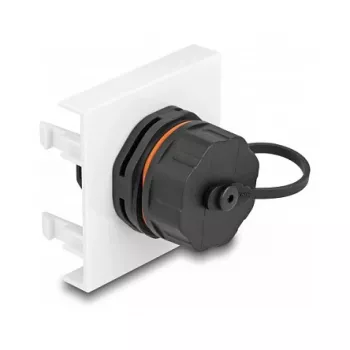 DeLOCK Easy 45 modulis Tinklo RJ45 Cat.6A 45x45mm 1000 Mbit/s Juoda