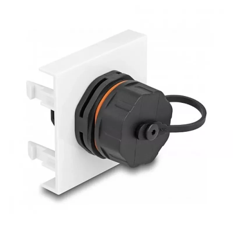 DeLOCK Easy 45 modulis Tinklo RJ45 Cat.6A 45x45mm 1000 Mbit/s Juoda