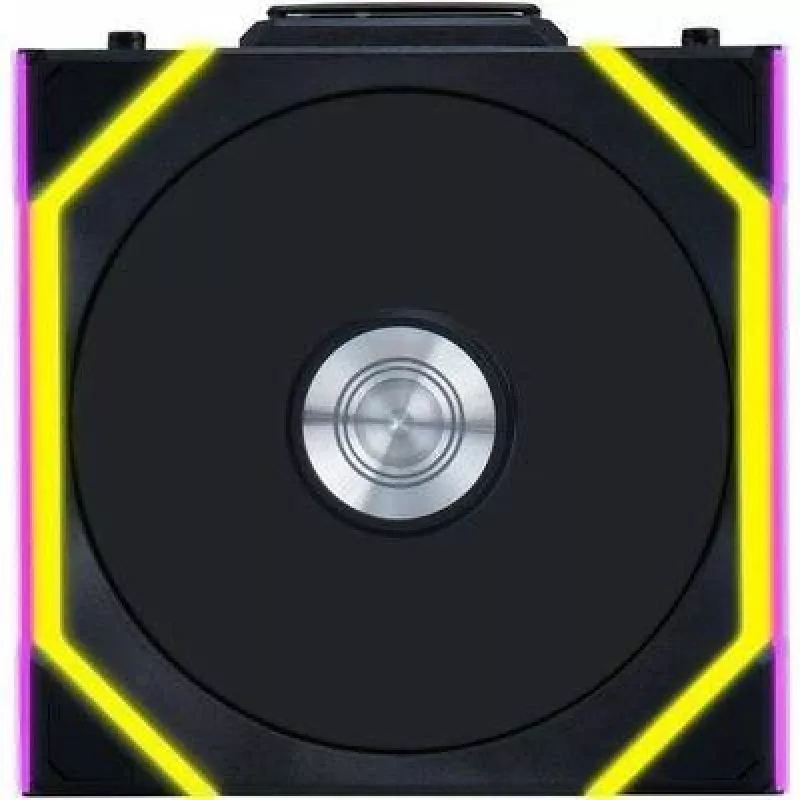 120 mm Lian Li UNI FAN SL-INF belaidis ARGB PWM reversinės mentelės ventiliatorius, juodas