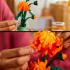 LEGO Icons Gelės chrizantemos statybos rinkinys Kūrybinis modelių rinkinys suaugusiems Statyti dirbtinį augalą Dovana moterims vyrams jai ar jam Namams biurui DE