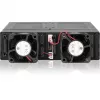 ICY DOCK - ToughArmor MB720MK-B V3 - 4x PCIe 4.0 M.2 NVMe į 4x OCuLink 1x 5,25 col. lizde, mobilus stovas, metalinis, juodas, su raktu (tri-mode suderinamas)