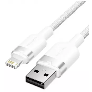 Lightning laidas Vention LANWF — 1 m, USB-A į Lightning, baltas